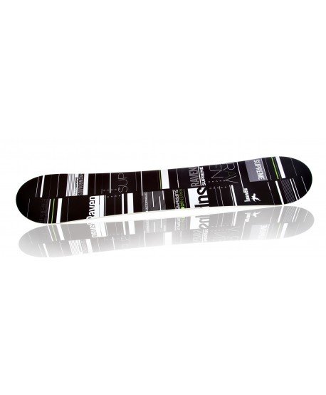 Snieglentės Raven Supreme Black/Green Snowboard 2020/2021 B