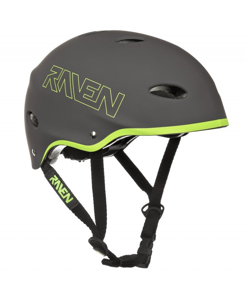 Helmet Raven F511 Grey/Lime S (54-56cm)