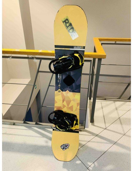 Naudota Snieglentė Salomon Wild Card 160cm XL su apkaustais (Rocker))