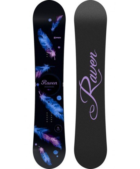 Snieglentės Raven Mia White/Black Snieglentė 2019/2020