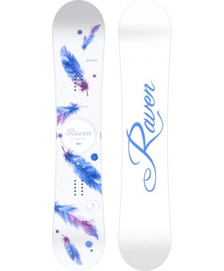 Snieglentės Raven Mia White/Black Snieglentė 2019/2020